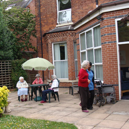 Large Garden at Residential Home in Sutton Coldfield